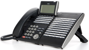 NEC DT330 office handset with LCD and 24 buttons
