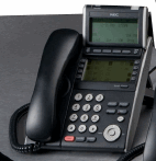 NEC DT730 label-less office phone with LCD