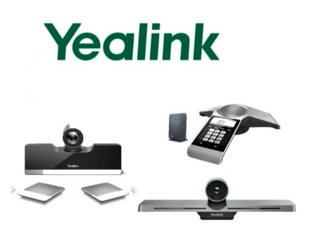 Yealink video conferencing equipment and hardware