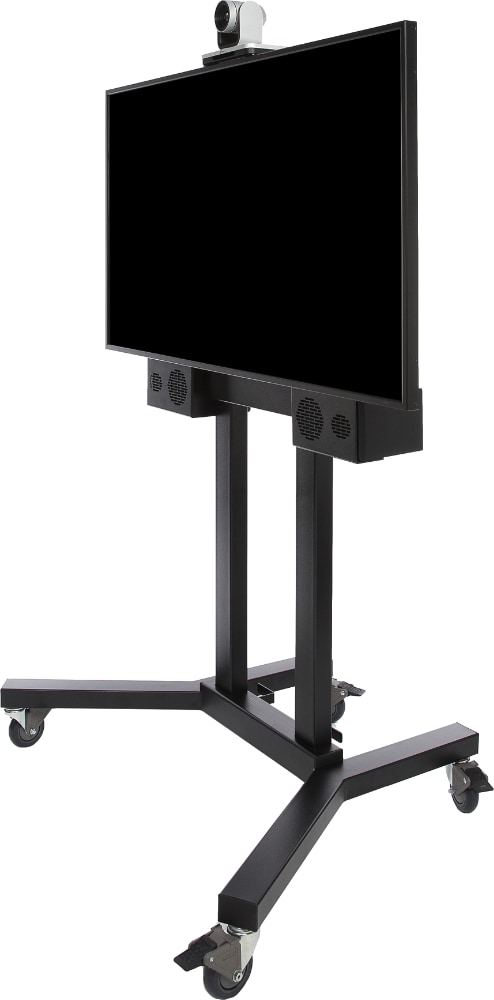 Poly video conferencing cart